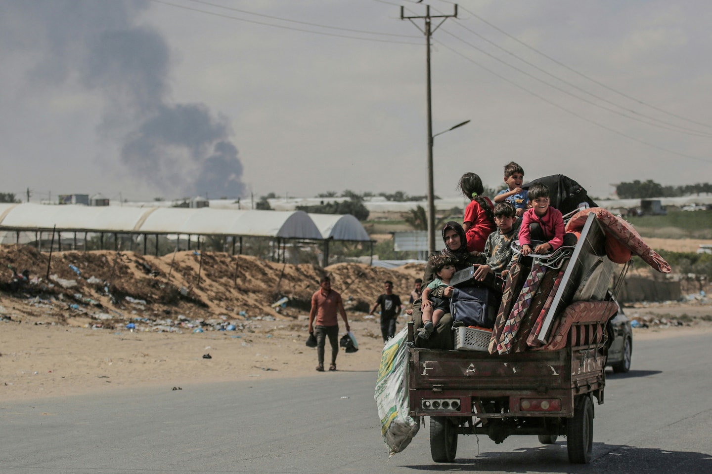 With Rafah crossing closed by Israel, Gazans have no way out