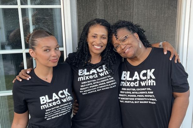 Woman who discovered she was Black through DNA test has 'coming out' party