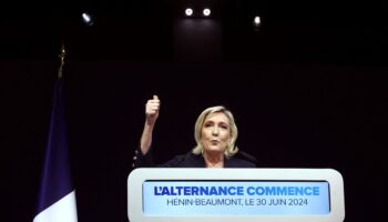 Marine Le Pen’s far-right National Rally party in strong position after first round of voting