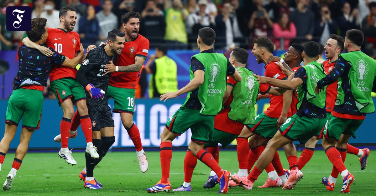 Gegen Außenseiter Slowenien: Portugal nach Elfmeter-Krimi im EM-Viertelfinale