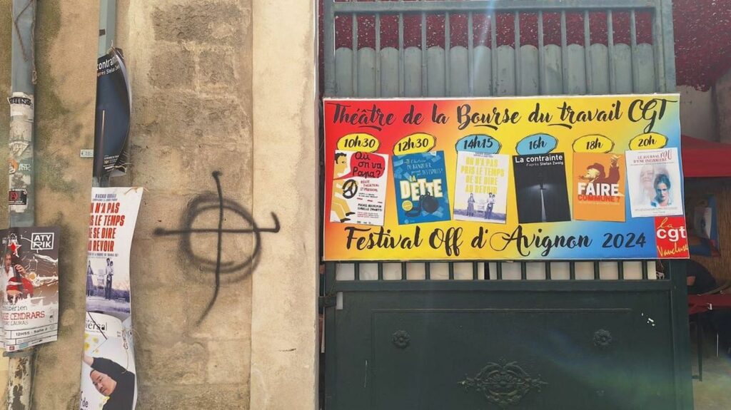 La maire d'Avignon condamne la série de tags d'extrême droite découverts en ville