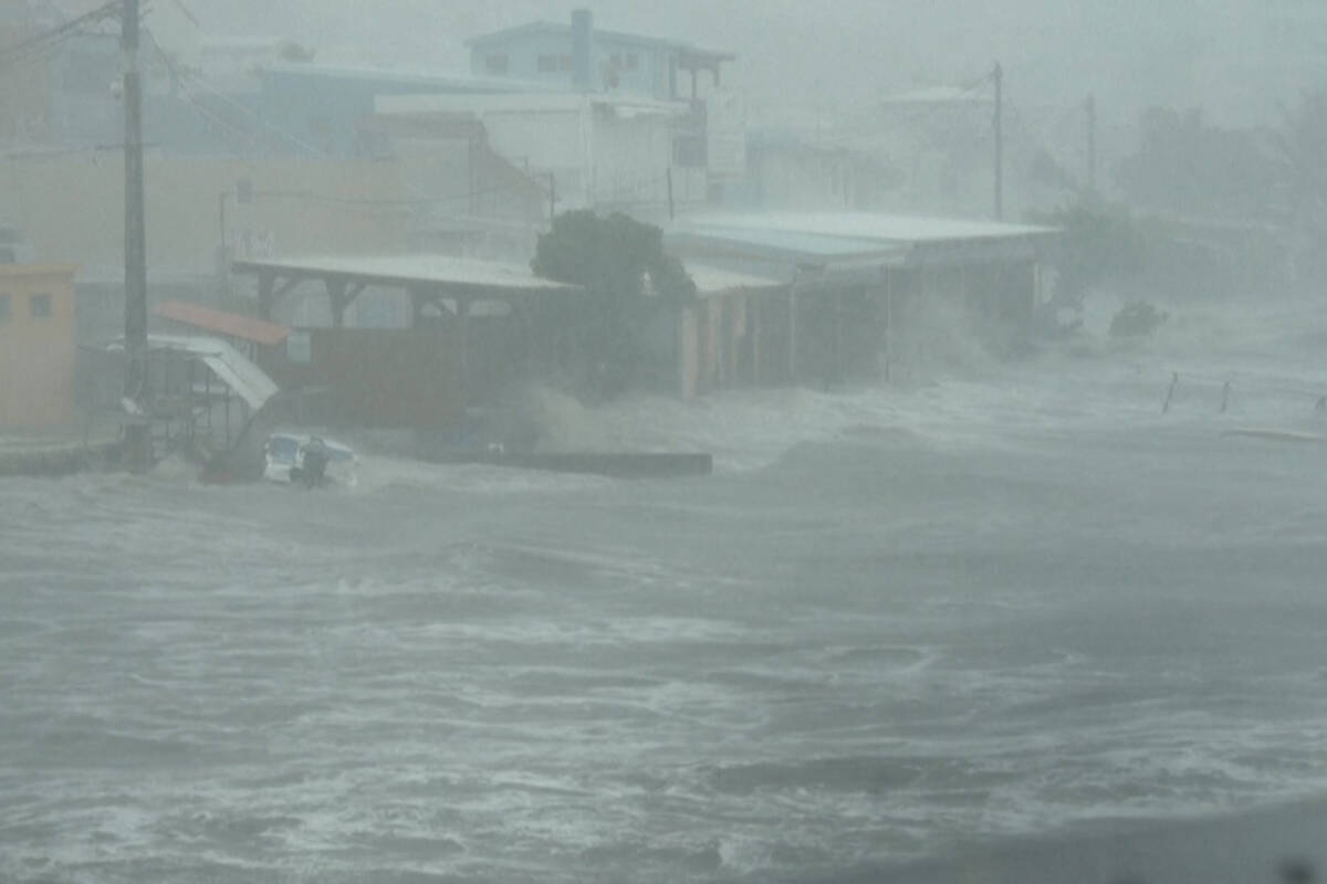 Les images du passage de l’ouragan Béryl en Martinique
