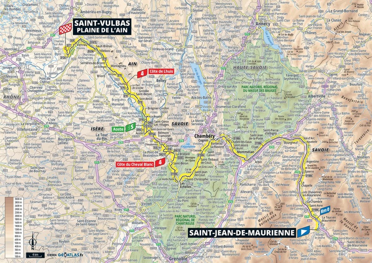 Tour de France stage 5 preview: Route map and profile as sprinters eye fast finish