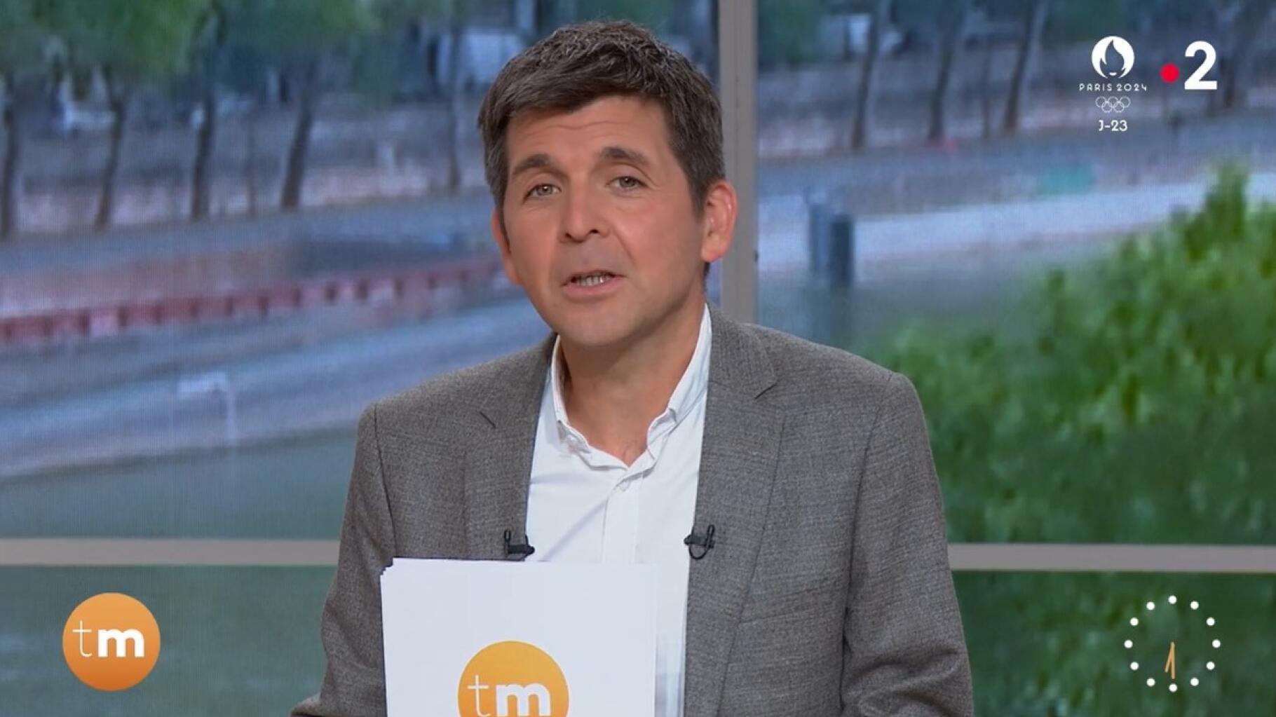 Thomas Sotto décrit comme un animateur « tyrannique » de « Télématin » dans « Télérama », il se défend