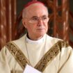 Archbishop Carlo Maria Vigano attends the beatification Mass of Blessed Miriam Teresa Demjanovich at the Cathedral Basilica of the Sacred Heart in Newark, New Jersey, U.S., October 4, 2014. Picture taken October 4, 2014. File pic: Reuters