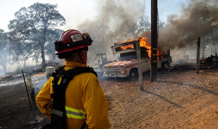 USA: Nach Hitzerekorden breiten sich Brände in Kalifornien aus