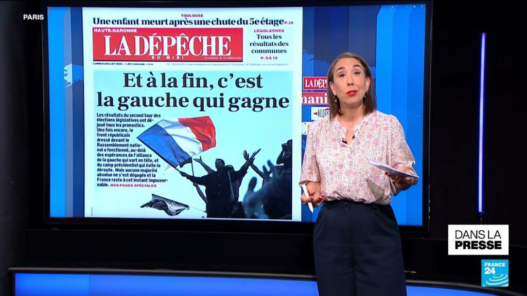 Arrivée en tête du Nouveau Front populaire aux législatives : "Sursaut ou sursis ?"