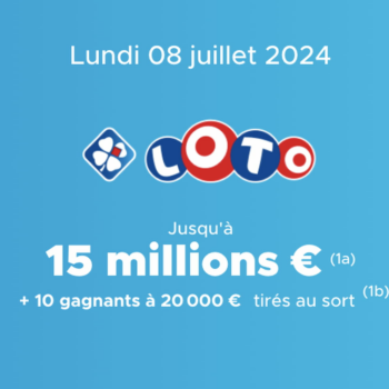 Résultat Loto (FDJ) : le tirage du lundi 8 juillet 2024 [EN LIGNE]