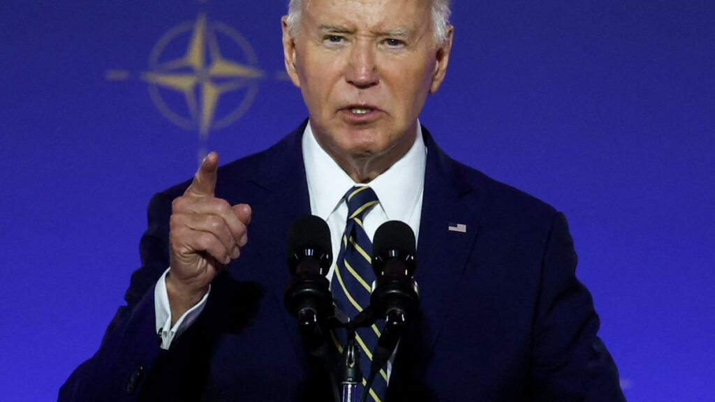 „Zusätzliches“ Patriot-System für Ukraine – Joe Bidens Rede zum Nato-Gipfel