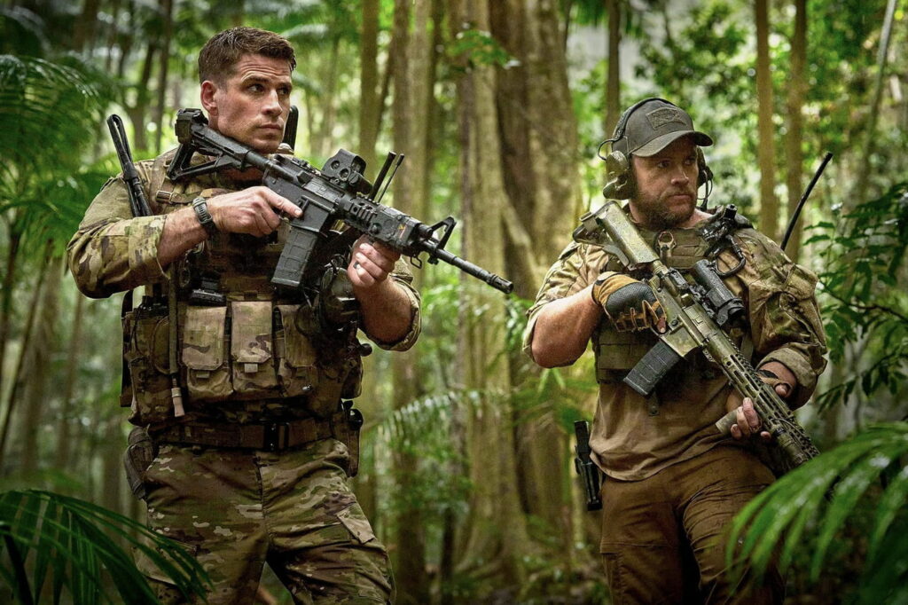 Land of Bad : un nouveau film de guerre avec Russell Crowe et les frères Hemsworth sur Prime Video