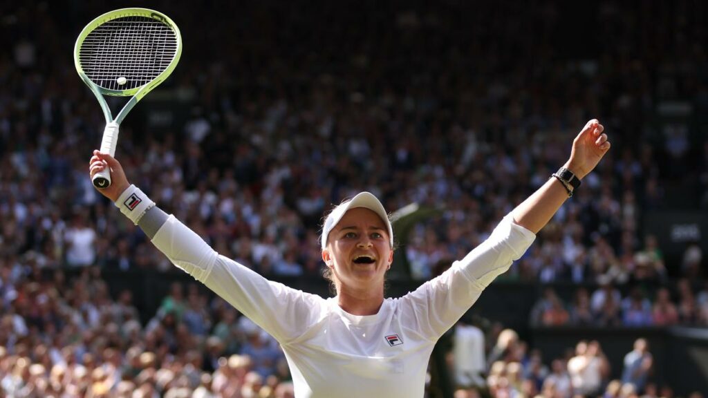 Tennis: Tschechin Barbora Krejčíková gewinnt erstmals Wimbledon