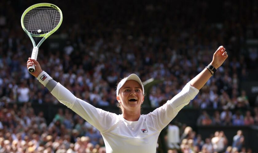 Tennis: Tschechin Barbora Krejčíková gewinnt erstmals Wimbledon