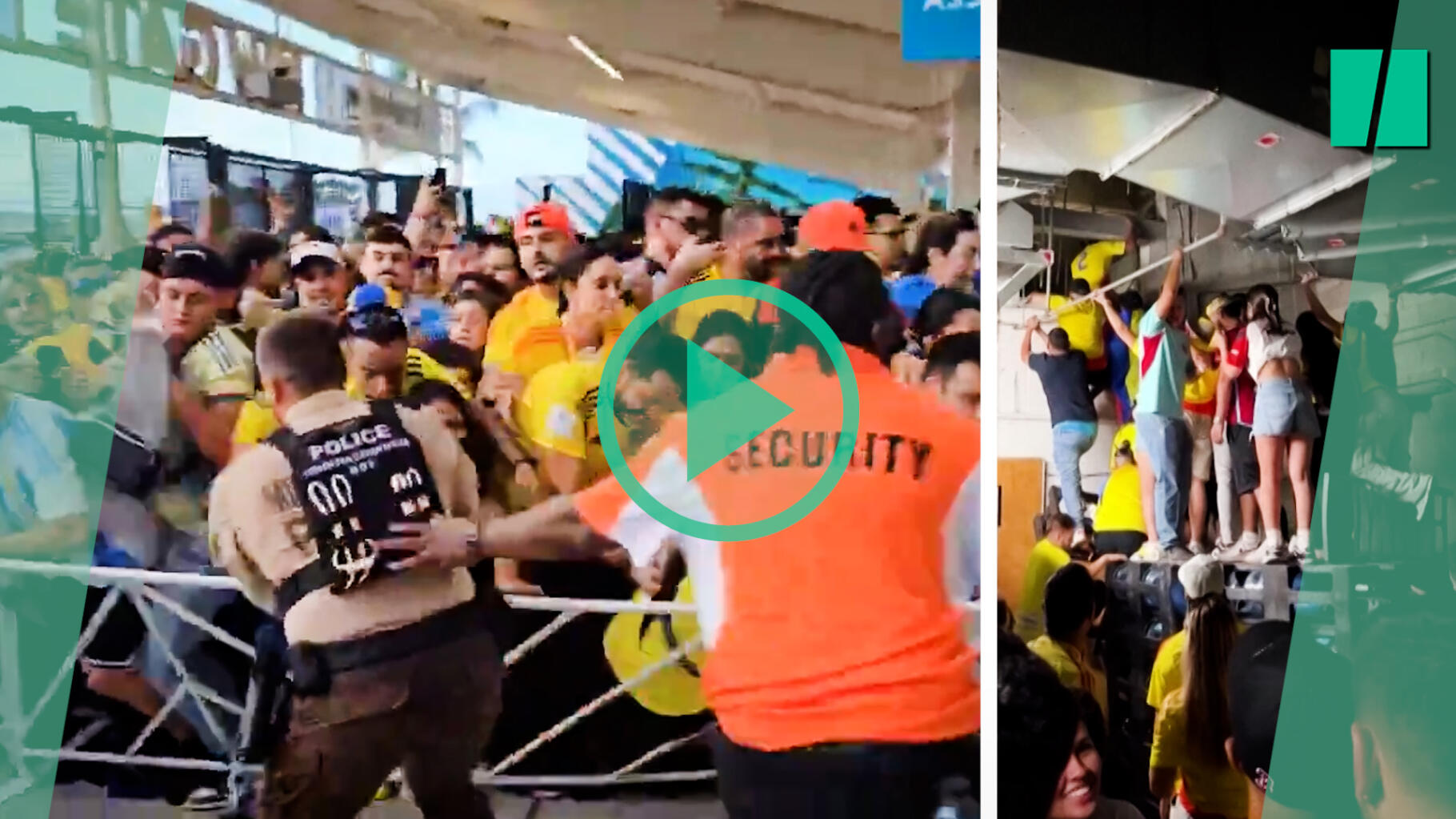 La finale de la Copa America entre Argentine et Colombie a viré au chaos au Hard Rock Stadium de Miami