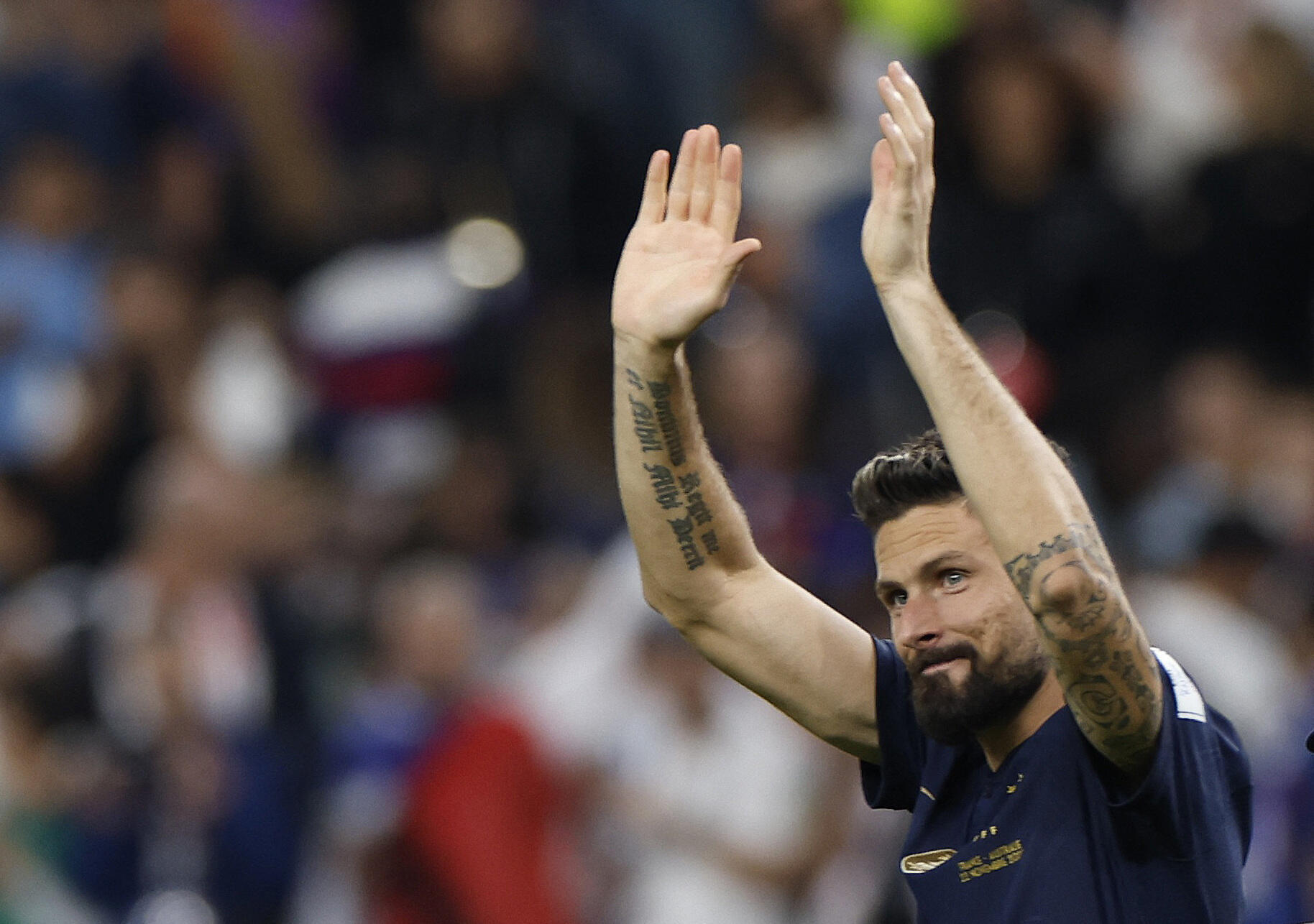 "Ma plus grande fierté et mon plus beau souvenir" : les adieux d'Olivier Giroud à l'équipe de France