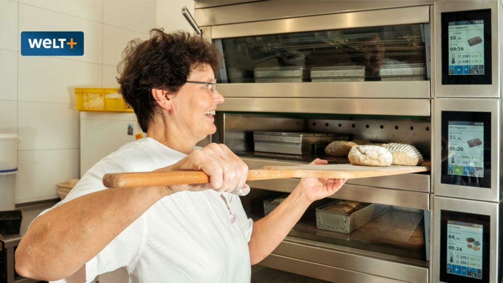 Jetzt steht sie morgens um 4.30 Uhr auf, um Brot zu backen