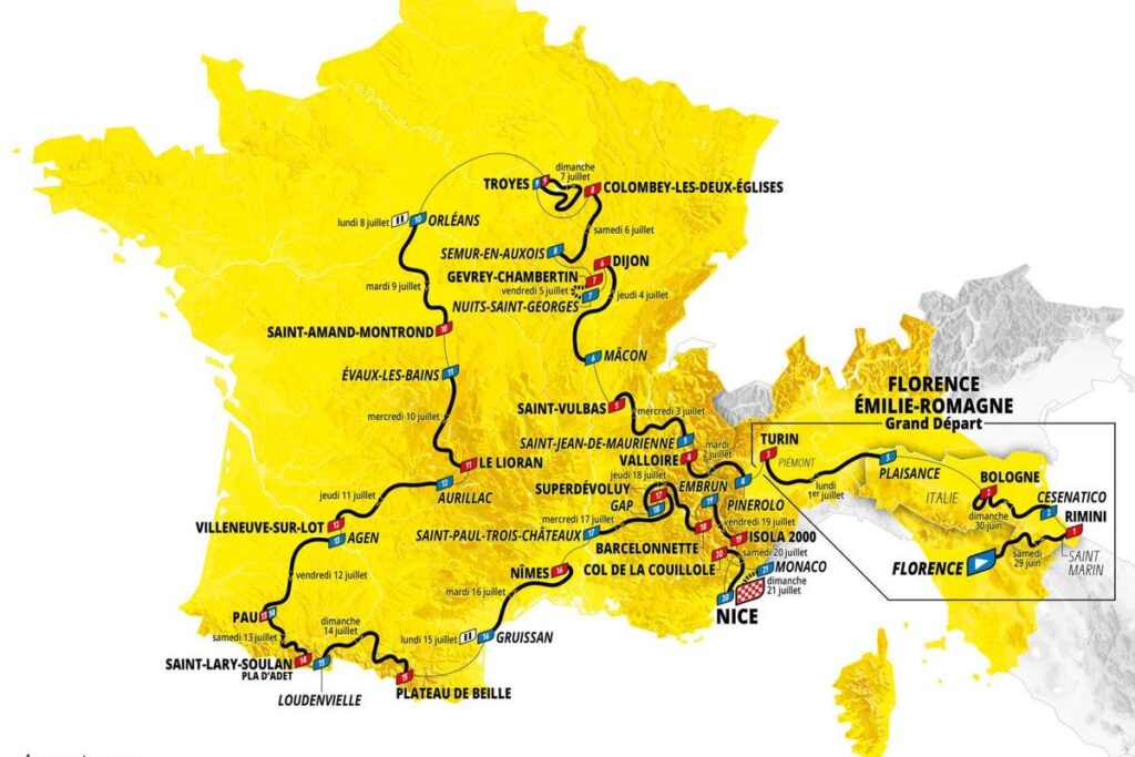 Tour de France 2024 stage-by-stage guide: Route maps and profiles for all 21 days