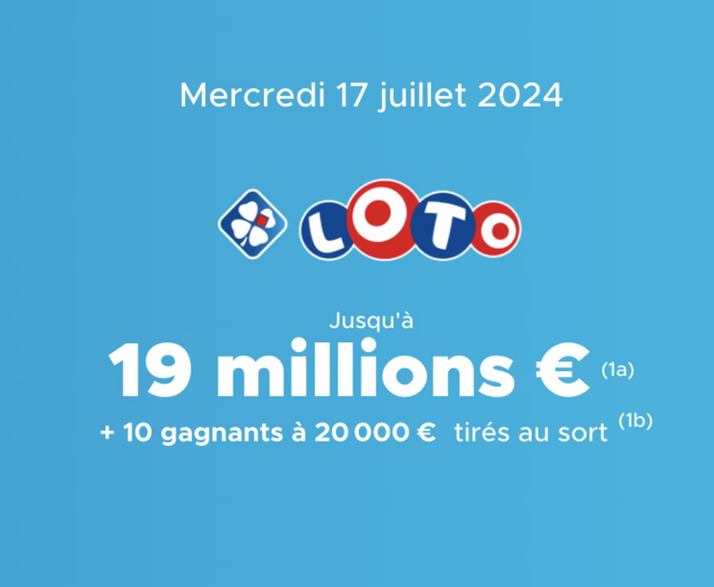 Résultat Loto (FDJ) : le tirage de ce mercredi 17 juillet 2024 [EN LIGNE]