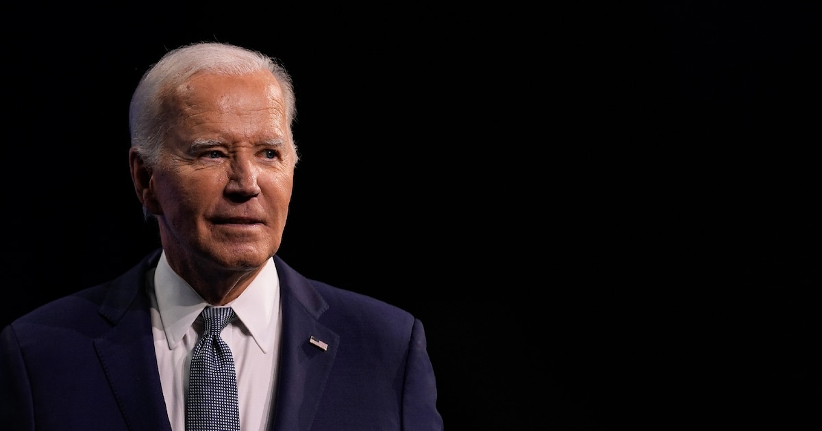 Joe Biden à Las Vegas le 16 juillet 2024