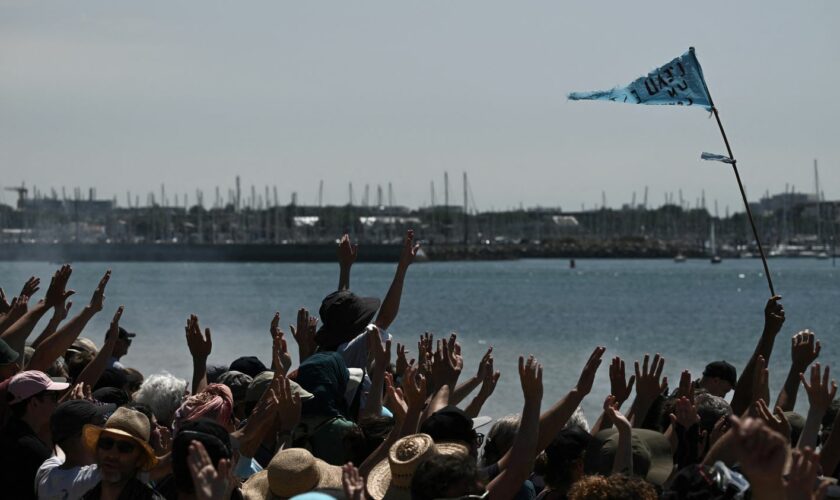 Mégabassines : des milliers de personnes ont manifesté à La Rochelle, brefs affrontements avec les forces de l'ordre