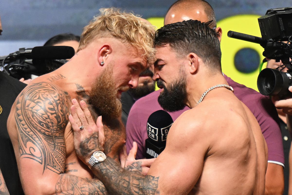 Jake Paul vs Mike Perry LIVE: Boxing fight updates and undercard results tonight