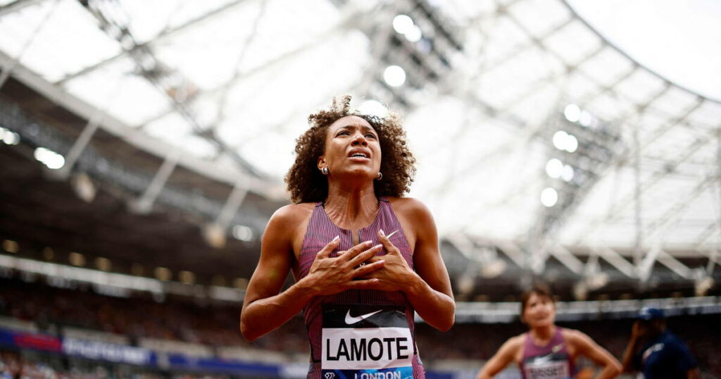 JO 2024 : la Française Rénelle Lamote reprend confiance au meeting d’athlétisme de Londres, l’Américain Noah Lyles surpuissant