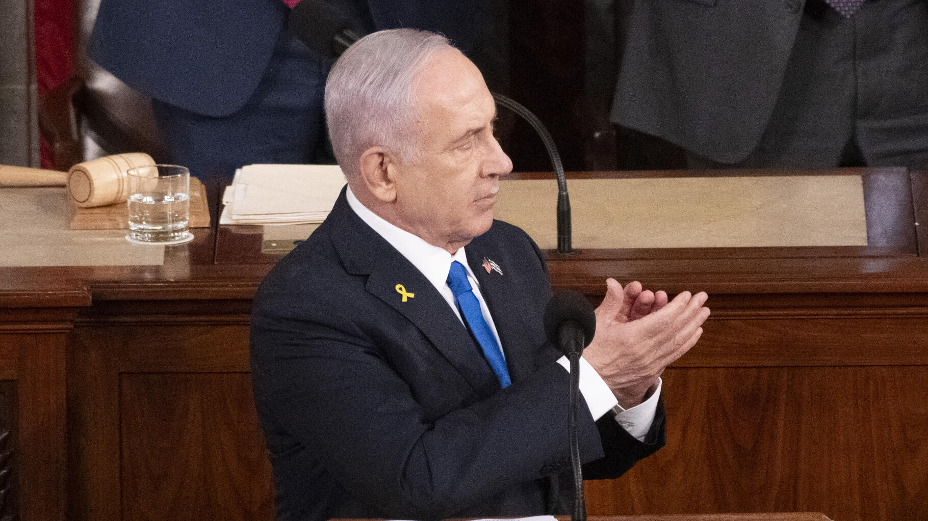 Netanyahu rend un vibrant hommage à Trump (et remercie Biden) dans son discours au Congrès