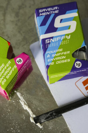 Le gouvernement interdit Sniffy, la poudre énergisante à inhaler par le nez