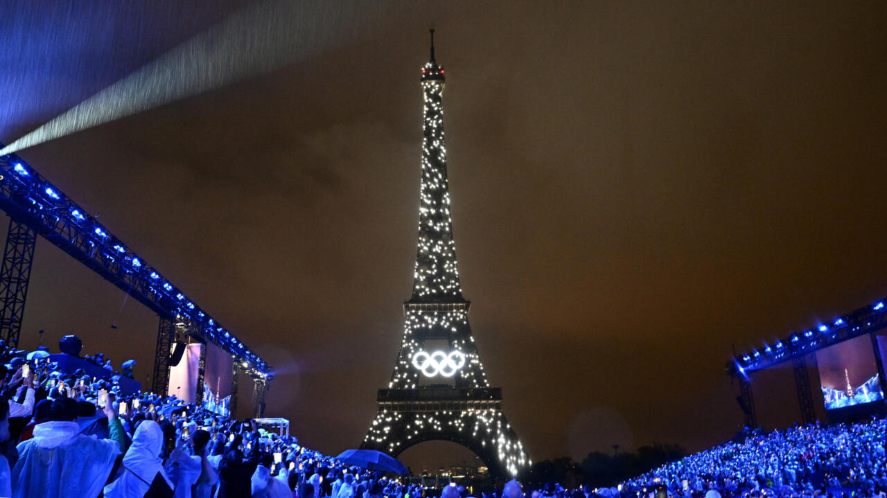 En images : les grands moments de la cérémonie d'ouverture des JO 2024 à Paris