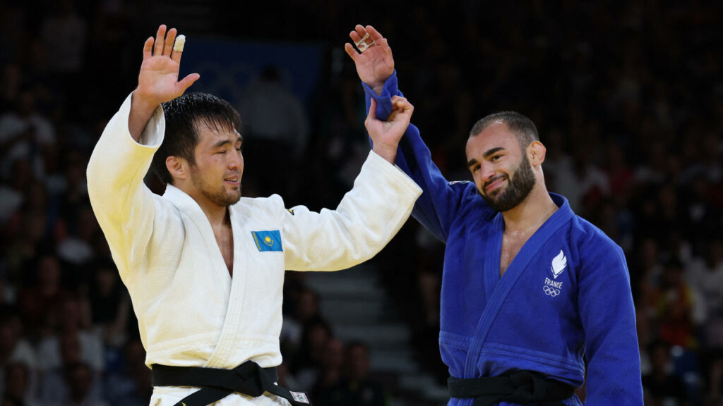 Judo aux JO de Paris : Luka Mkheidze médaillé d’argent après sa défaite en finale des -60 kg