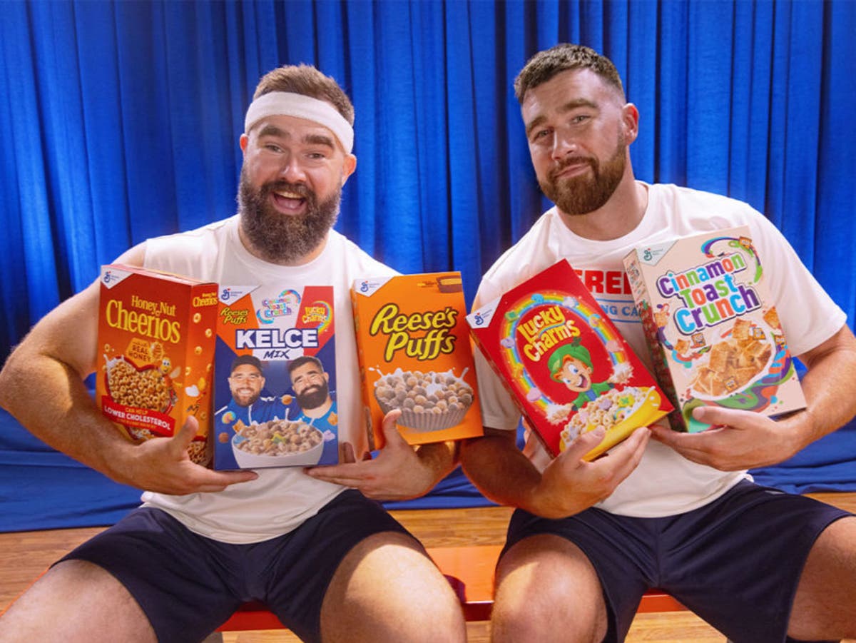 Jason Kelce hits back at claim his new cereal venture with brother Travis ‘destroys kids’ health