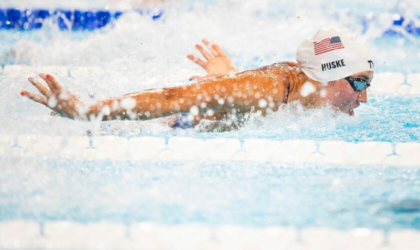 Americans Torri Huske, Gretchen Walsh finish 1-2 in 100M butterfly at Paris Olympics