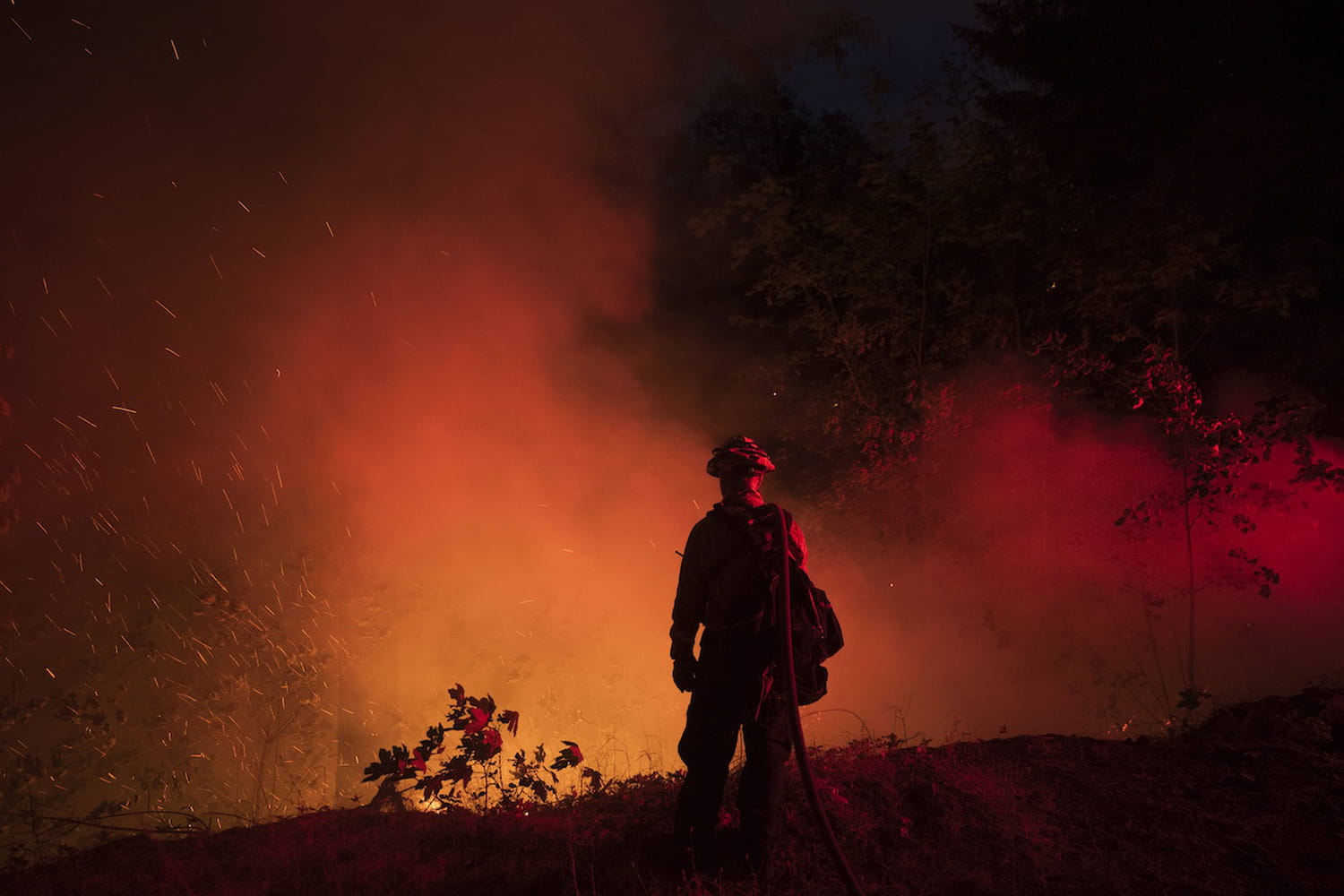 Incendie entre l'Hérault et l'Aude : un dispositif et des images impressionnants