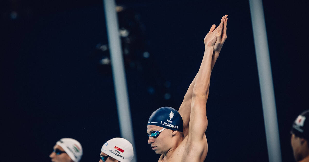 JO de Paris 2024 : le nageur Léon Marchand veut «tout donner» pour son inédit doublé mercredi