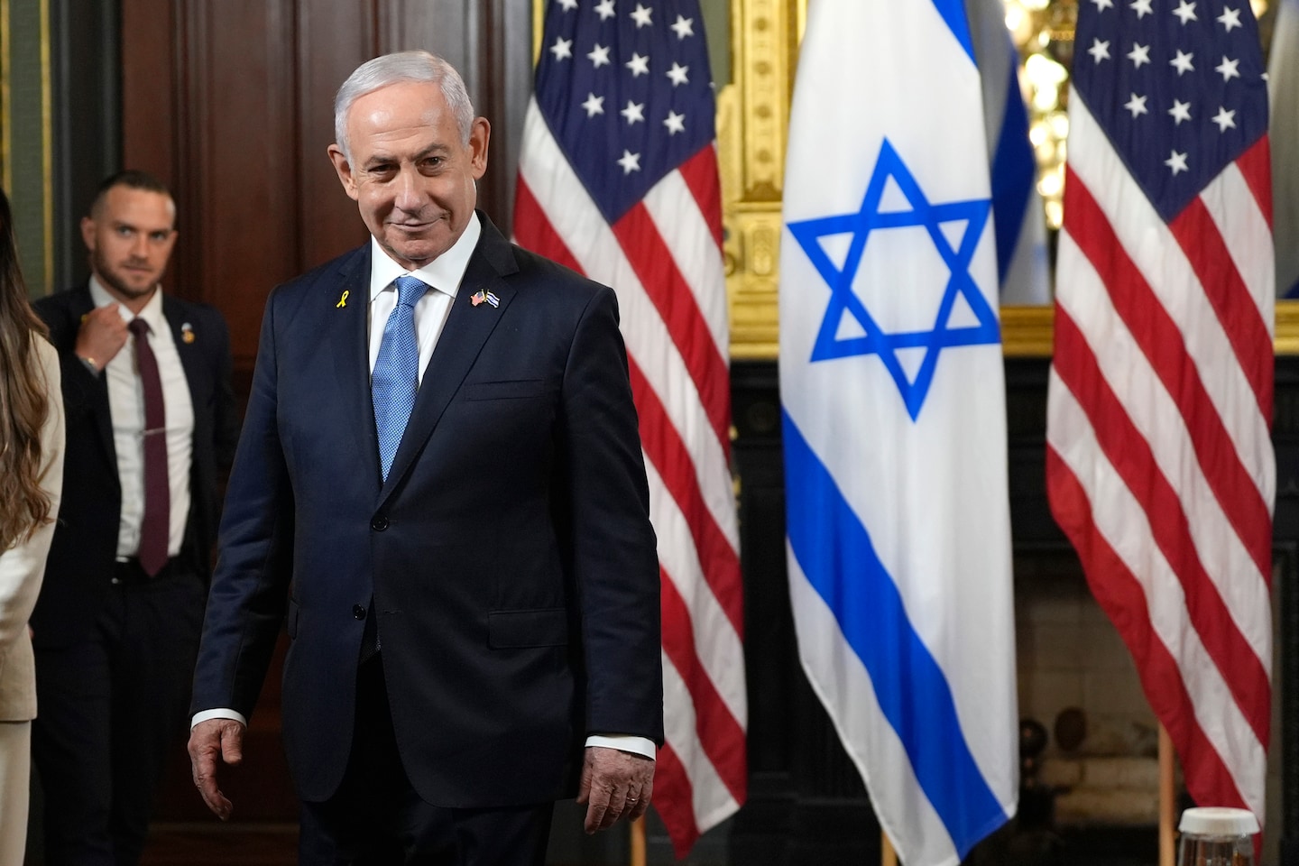 After ‘big show’ in U.S., Netanyahu returns to turmoil at home