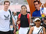 Andy Murray confirms he is teaming up with Emma Raducanu at Wimbledon to play mixed doubles... a day after he withdrew from singles