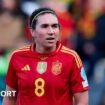 Mariona Caldentey playing for Spain