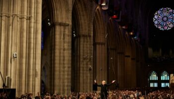 At Washington National Cathedral, Marin Alsop delivers a propulsive Ninth