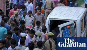 At least 87 killed in crush at Hindu gathering in northern India, say officials