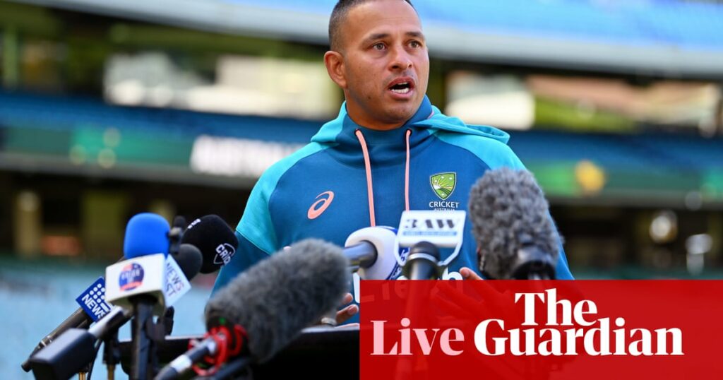 Australia news live: Usman Khawaja accuses Peter Dutton of ‘fuelling Islamophobia from the very top’; PM warns against ‘faith-based party system’