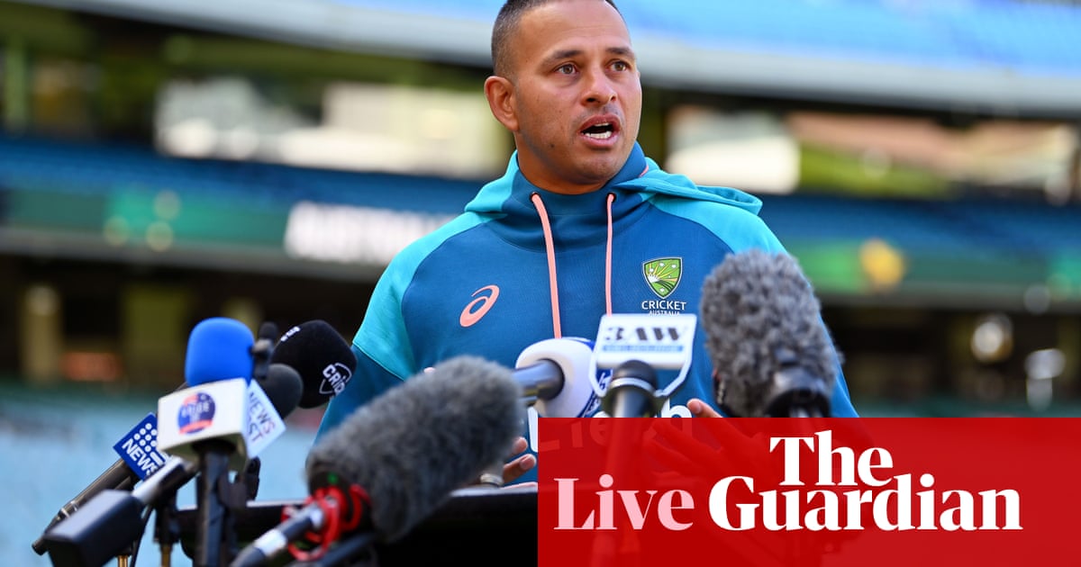 Australia news live: Usman Khawaja accuses Peter Dutton of ‘fuelling Islamophobia from the very top’; PM warns against ‘faith-based party system’