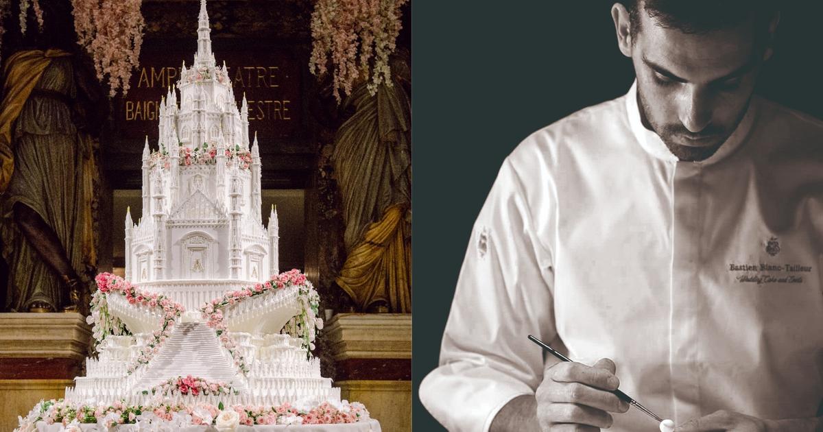 Bastien Blanc-Tailleur, le chef pâtissier des gâteaux de mariage que tout le monde s'arrache