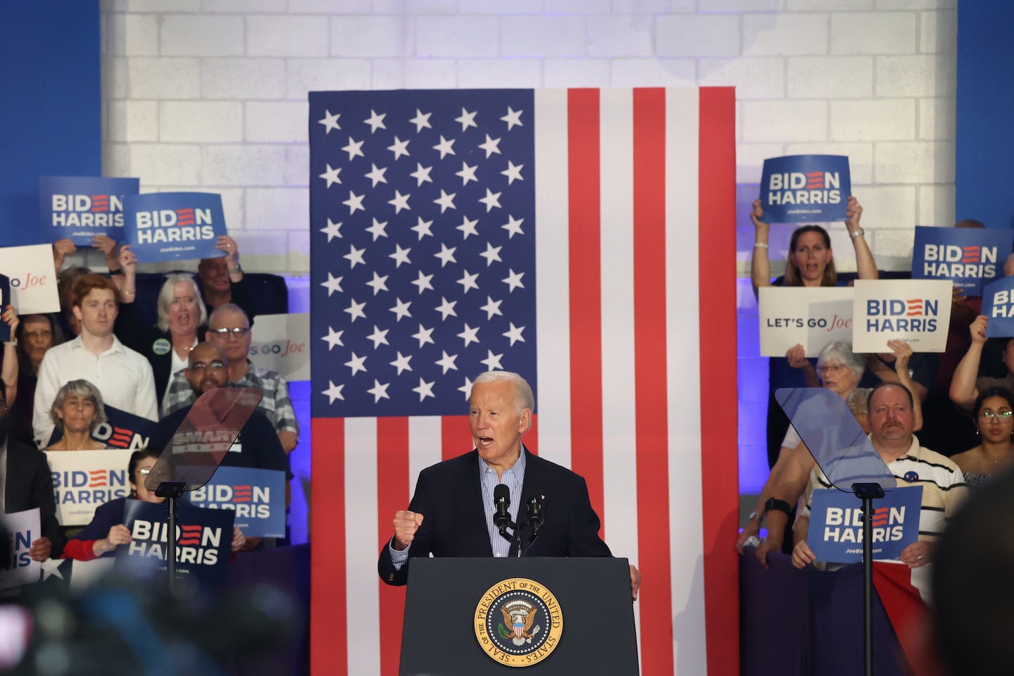 Biden declares defiantly: ‘I am running’