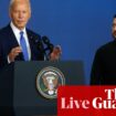 Biden mistakenly calls Zelenskiy ‘President Putin’ at Nato summit ahead of high-stakes press conference – live