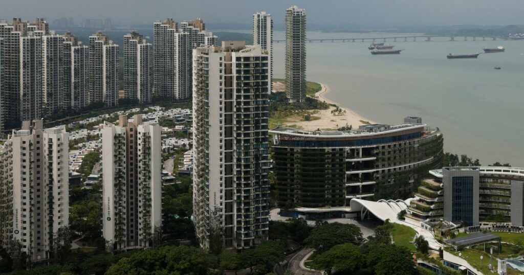 Bienvenue à Forest City, la ville fantôme chinoise face au détroit de Malacca