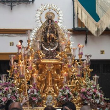 Calatrava cierra este domingo el ciclo de procesiones del Carmen en Sevilla