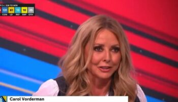 Carol Vorderman brutally rips Tories apart on Channel 4 then issues five-word rallying cry
