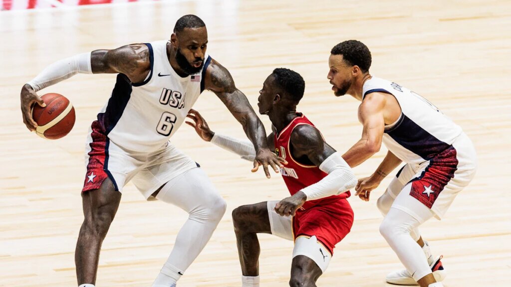 DBB-Basketballer gegen USA: Deutschland hält auch mit dem besten US-Team mit