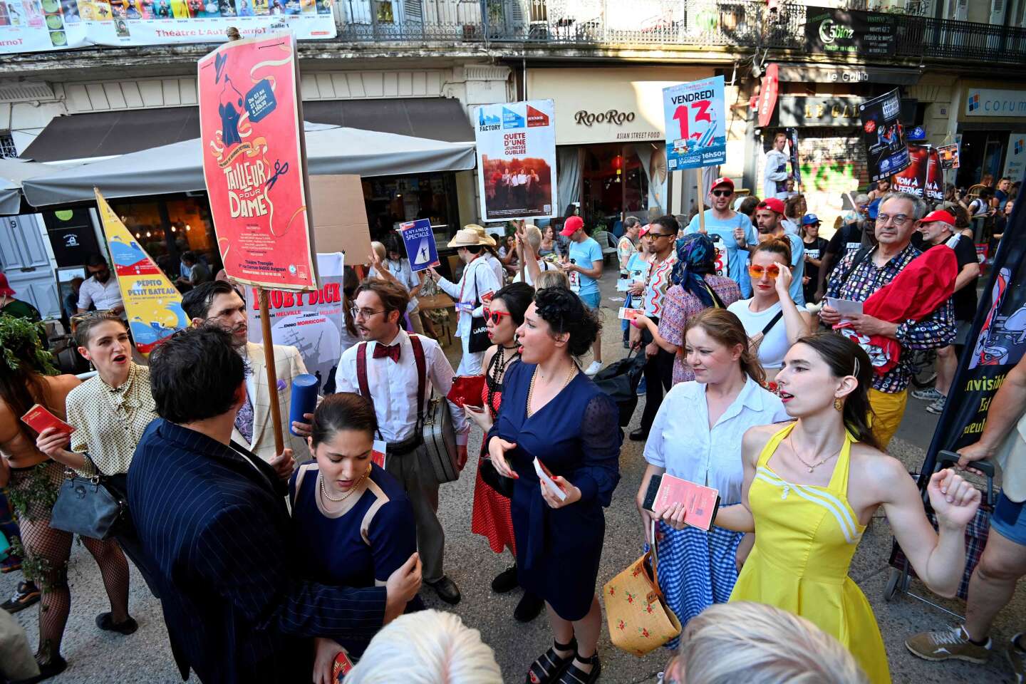 Dans le « off », à Avignon, jouer quitte à perdre de l’argent