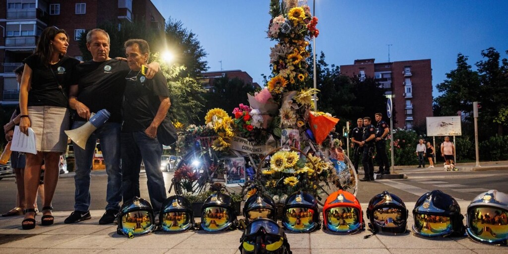 Dos años sin Alberto Díaz, el bombero que perdió la vida en un carril bici segregado