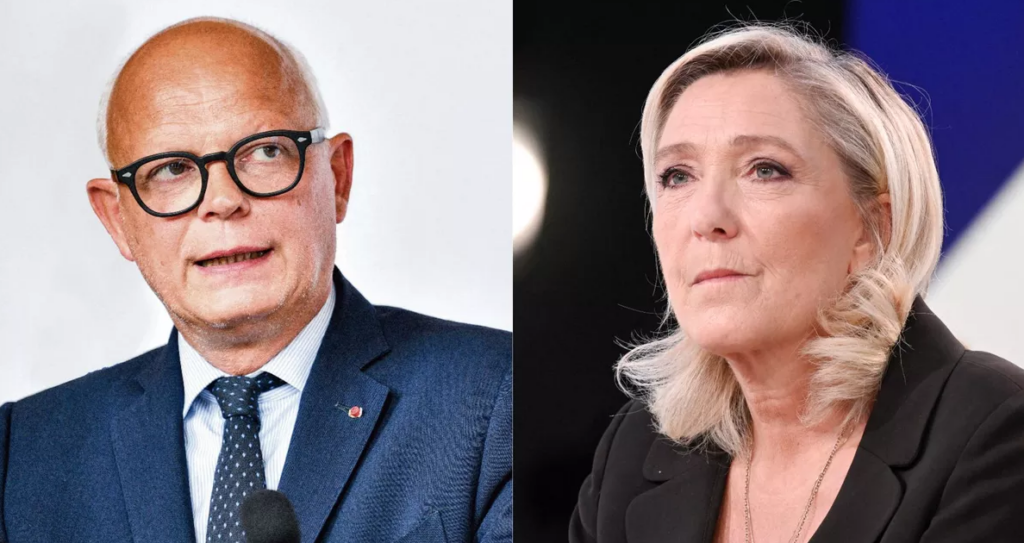 Édouard Philippe et Marine Le Pen ont dîné discrètement ensemble en décembre à Paris